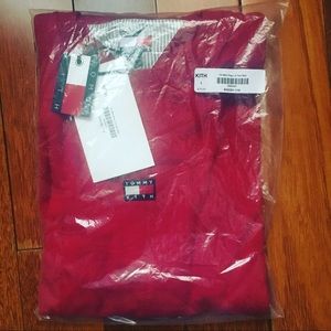 Tommy Hilfiger X Kith mini tee long sleeve tee red